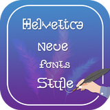 Helvetica Neue Fonts Style APK