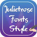 Julietrose Font Style APK