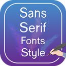 Sans Serif Font Style APK