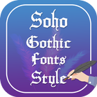 Soho Gothic Font Style icône