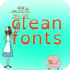 Clean Fonts icône