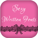 Sexy Written Fonts APK