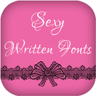 Sexy Written Fonts আইকন