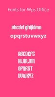 Fonts for WPS Office скриншот 1