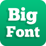 Big Font for OPPO أيقونة