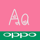 Girl Font for OPPO Phone icône