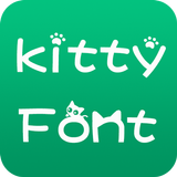 Kitty Font for OPPO icône