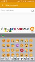 Emoji Fonts Message Maker الملصق