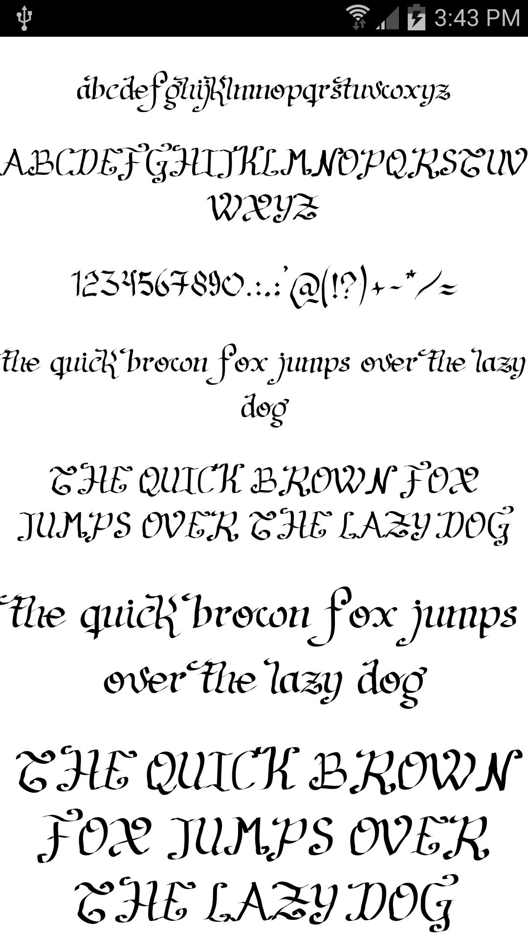 czcionki na telefon script for android apk download script fonts for android