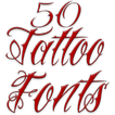 Fonts for FlipFont Tattoo