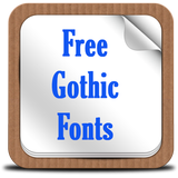 Free Gothic Fonts icône