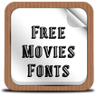 ”Free Movies Fonts