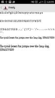 Christmas Fonts for FlipFont captura de pantalla 1