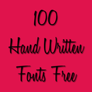 Hand Written Fonts Free APK