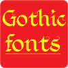 Gothic Fonts ไอคอน