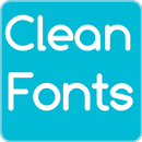 Clean Fonts for FlipFont APK