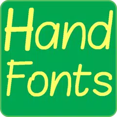 Hand Fonts for FlipFont APK Herunterladen