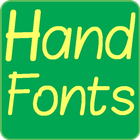 Hand Fonts icône