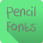 Pencil Fonts icône