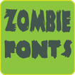 Zombie Fonts for FlipFont