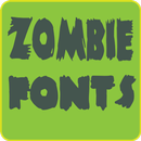 Zombie Fonts for FlipFont APK