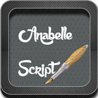 Anabelle Script Font icône