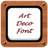 Art Deco Font Style icône