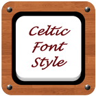 Celtic Font Style icône