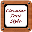 Circular Font Style