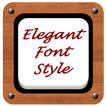 Elegant Font Style
