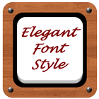 Elegant Font Style icon