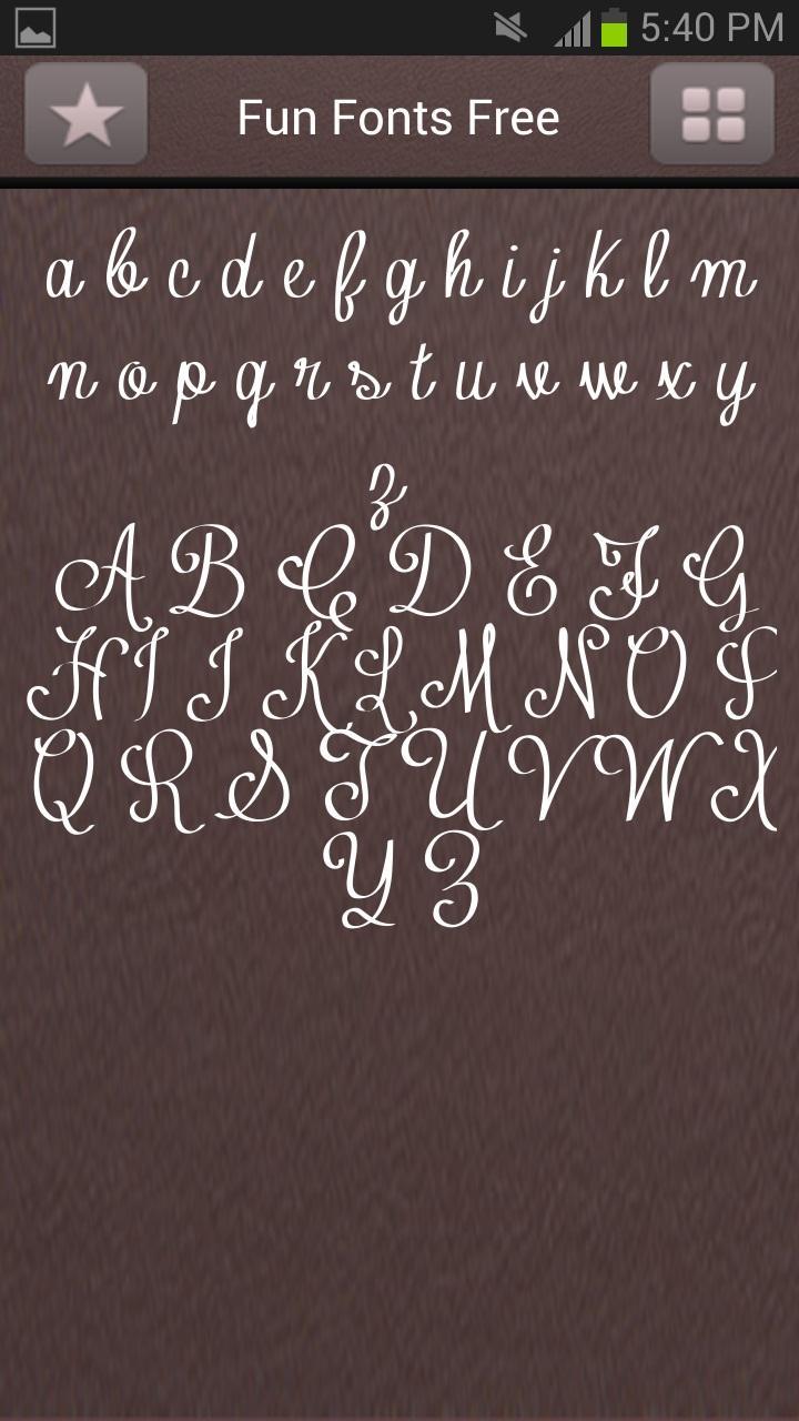 Fun Font Collection For Android Apk Download