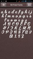 50 Fonts for Samsung S3 screenshot 1