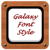 Galaxy Font Style icon