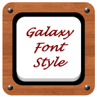Galaxy Font Style icône