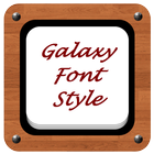 Galaxy Font Style ícone