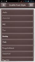 Graffiti Font Style screenshot 1