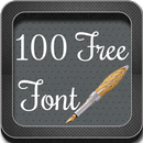100 Free Font for Galaxy APK
