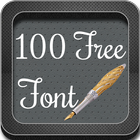 100 Free Font for Galaxy icon