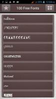 100 Free Font for Galaxy screenshot 3