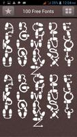 100 Free Font for Galaxy screenshot 2