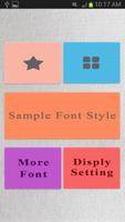 Handwriting Fonts Free Poster