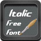 Italic Fonts Free icône