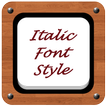 Italic Font Style