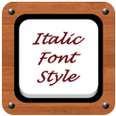 Italic Font Style APK