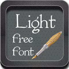 Light Fonts for Galaxy APK download