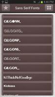Sans Serif Fonts for S4 screenshot 3