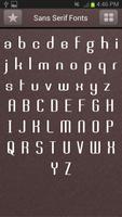 Sans Serif Fonts for S4 screenshot 2