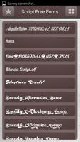 Script Font Style screenshot 1