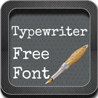 Typewriter Fonts Free-icoon